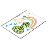 Cahier Arc-en-ciel Serpent (Côté gauche)