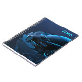 Cahier Automobile Thème Voiture Bleue (Côté gauche)