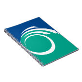 Cahier avec drapeau d'Ottawa, Canada (Côté Droit)