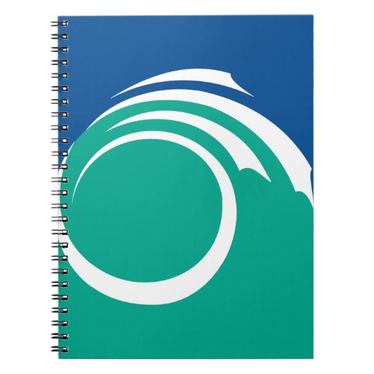 Cahier avec drapeau d'Ottawa, Canada (Devant)