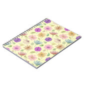 Cahier Avec Fleurs (Côté gauche)