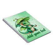 Cahier avec illustrations de bébé dragon (Côté Droit)