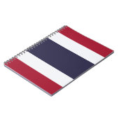 Cahier avec le drapeau de la Thaïlande (Côté gauche)