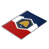 Cahier avec le drapeau de l'Utah, États-Unis (Côté gauche)