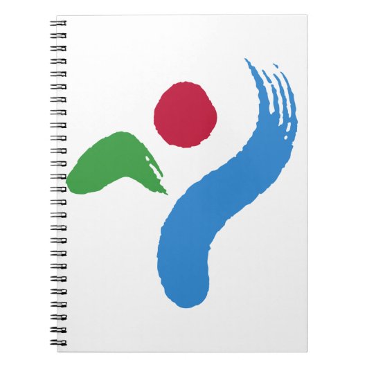Cahier avec le drapeau de Séoul, Corée du Sud (Devant)