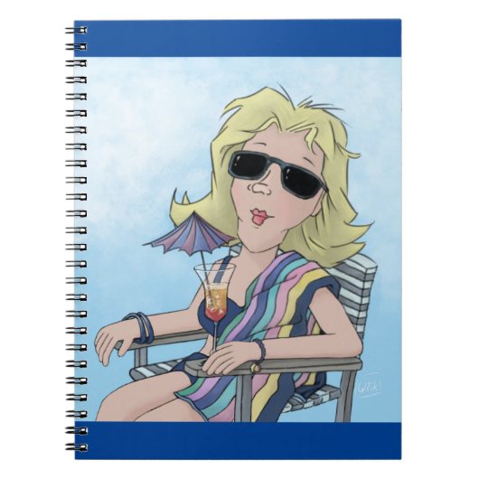 Cahier Beach Babe (Devant)