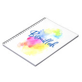 Cahier - Bismillah - Coloré (Côté gauche)