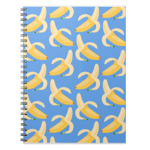 Cahier Bleu Bonheur Banane 