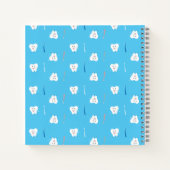 Cahier Bleu Dentiste Dent Souriante (Dos)