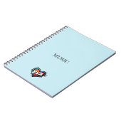 Cahier Bleu Eva Heart (Côté gauche)