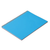 Cahier Bleu | Journal Spirale Minimaliste Lumineux