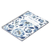 Cahier Blue Blossom (Côté gauche)