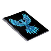 Cahier Blue Phoenix Rising - Journal d'art fantast (Côté Droit)