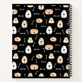 Cahier Border Collie retour à l'école (Dos)