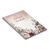 Cahier Botanique Floral Maison de Campagne (Côté Droit)