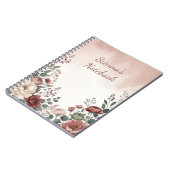 Cahier Botanique Floral Maison de Campagne (Côté gauche)