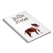 Cahier Bull Terrier (Côté Droit)