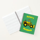 Cahier Bulldozer (Intérieur)