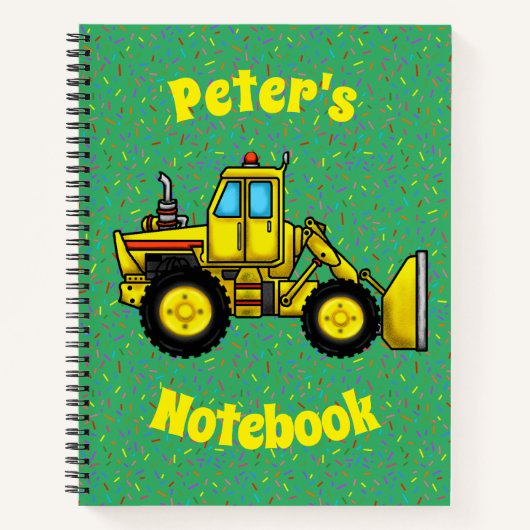 Cahier Bulldozer (Devant)