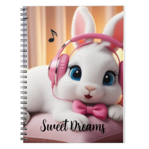 Cahier Bunny Dreamer – Joli journal pastel pour K