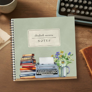 Cahier cadeau d'anniversaire de bibliothèque de li