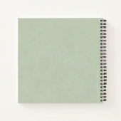 Cahier cadeau d'anniversaire de bibliothèque de li (Dos)