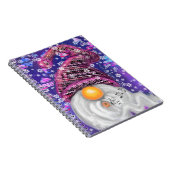 Cahier Cadeau de Noël Gnome Joyeux (Côté Droit)