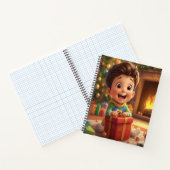 Cahier cadeau de Noël mignon pour enfant (Intérieur)