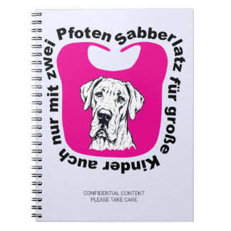 Cahier cadeau exposition de Grand Danois