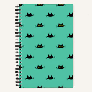 Cahier Cadence Cool Cat (Sarcelle) - Visages de Ch