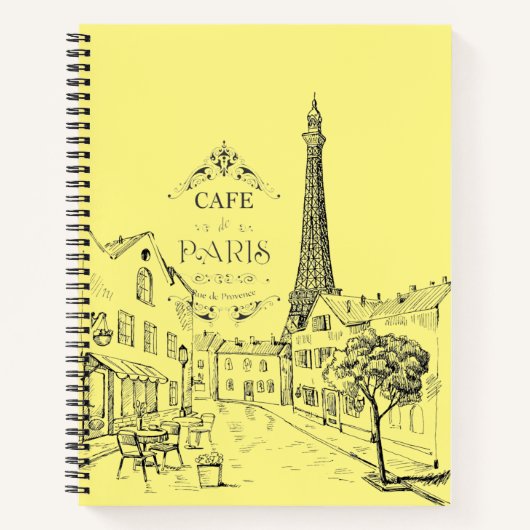 Cahier Café de Paris (Devant)