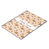 Cahier Café et Livres – Esthétique de Lectrice Cos (Côté gauche)