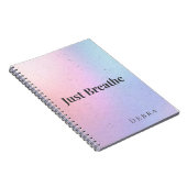 Cahier Calme Respirer Simplement (Côté Droit)