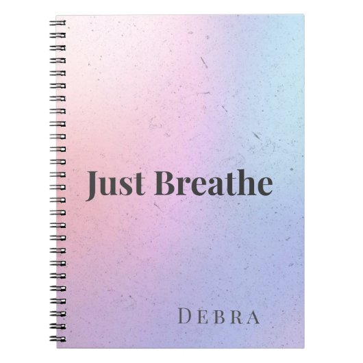 Cahier Calme Respirer Simplement (Devant)