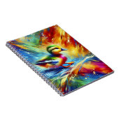 Cahier Caneton Ondulation Arc-en-ciel (Côté Droit)