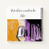 Cahier capybara mignon (Dos)