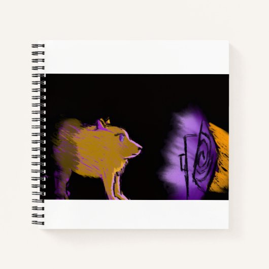 Cahier capybara mignon (Devant)
