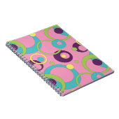 Cahier Cercles Rose Funky (Côté Droit)