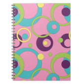 Cahier Cercles Rose Funky (Devant)