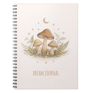 Cahier Champignon Cottagecore – Esthétique Fée
