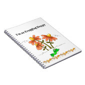 Cahier Champignon Joyeux Grenouille (Côté Droit)