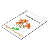 Cahier Champignon Joyeux Grenouille (Côté gauche)