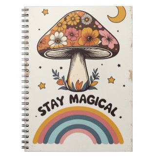 Cahier Champignon Magique | Journal Bohème Mignon