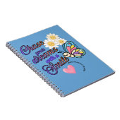Cahier Chase Your Dreams With a Smile (Côté Droit)