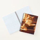 Cahier Chat de Lecture Cosy (Intérieur)
