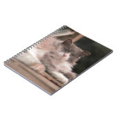 Cahier Chat Fluffy Endormi Cozy (Côté gauche)