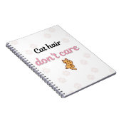 Cahier Chat Mignon Poil De Chat (Côté Droit)