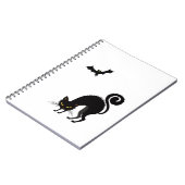 Cahier - Chat Noir Effrayé (Côté gauche)