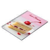 Cahier Cherry Ontop Souvenirs Sucrés (Côté gauche)