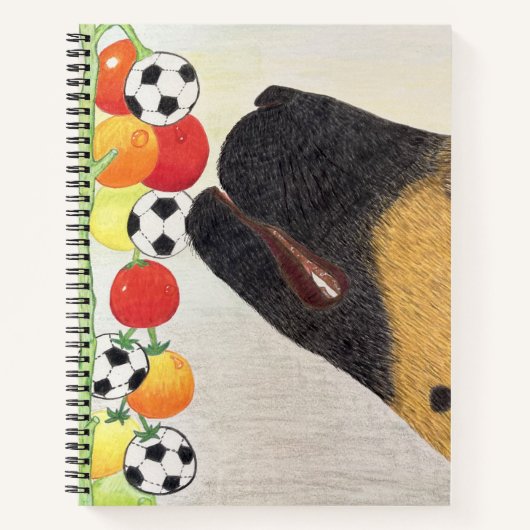 Cahier Chien&Tomates (Devant)